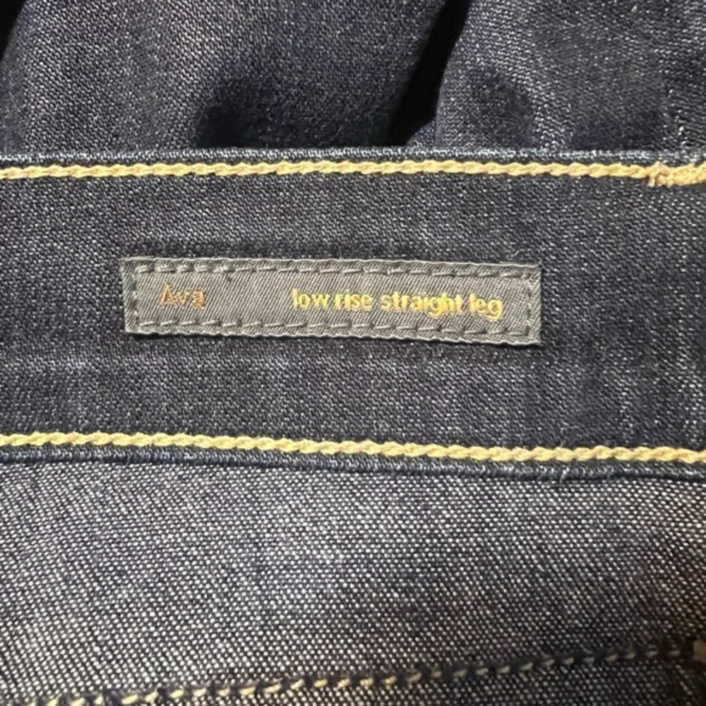 Citizens of‎ Humanity Women 28 (**31) Ava Low Rise Straight Leg Soft Dark Jean - Picture 4 of 8